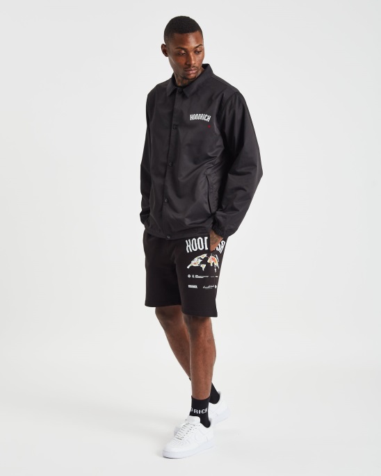 Og Import Jacke Schwarz/weiss/rot Hoodrich