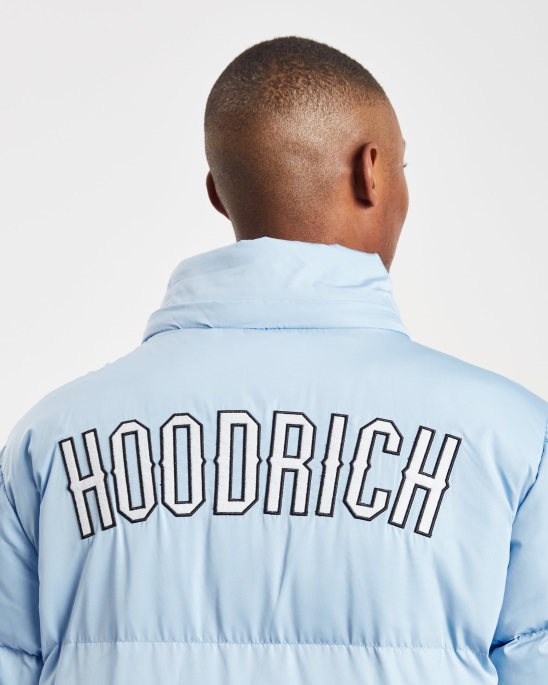 Placid Blue Hoodrich Og Stack Longline-Mantel