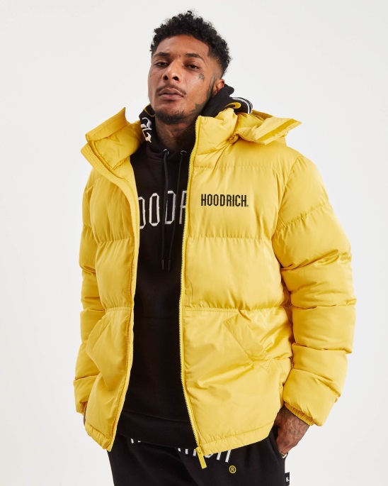 Og Stack Jacke Hoodrich Gelb