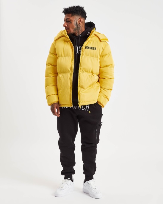 Og Stack Jacke Hoodrich Gelb