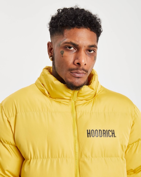 Og Stack Jacke Hoodrich Gelb
