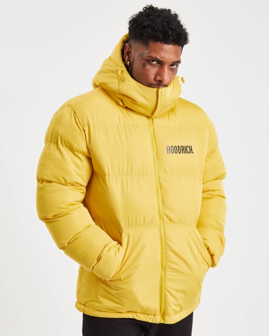 Og Stack Jacke Hoodrich Gelb