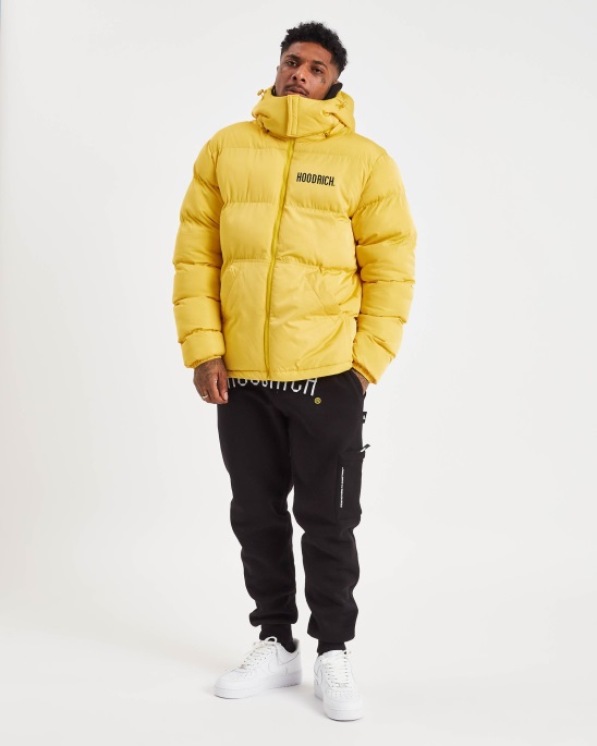 Og Stack Jacke Hoodrich Gelb