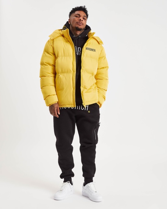 Og Stack Jacke Hoodrich Gelb