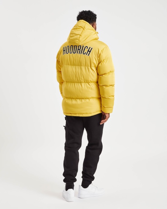 Og Stack Jacke Hoodrich Gelb