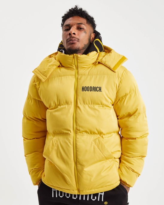 Og Stack Jacke Hoodrich Gelb