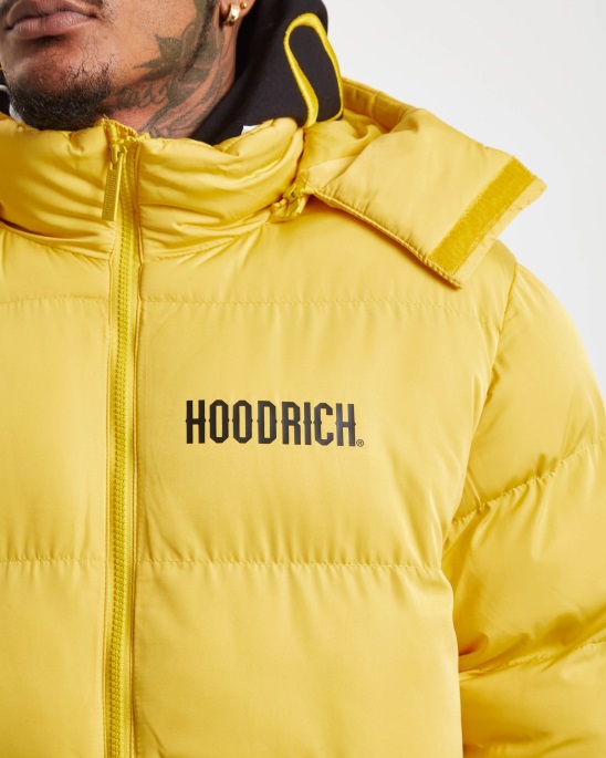 Og Stack Jacke Hoodrich Gelb