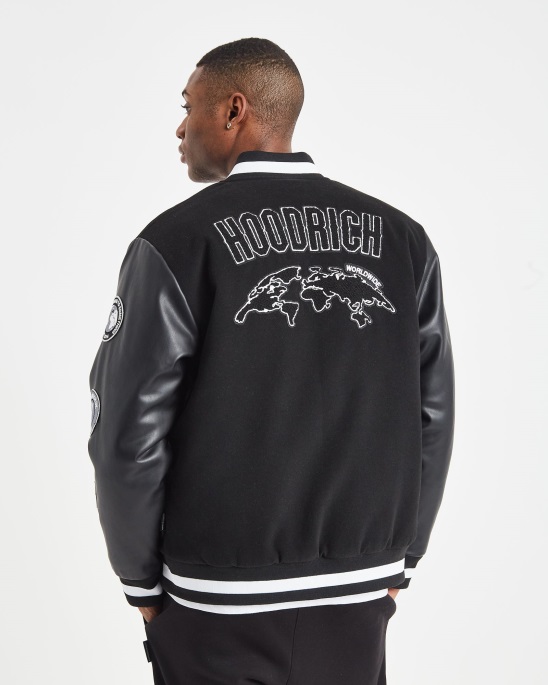 Hoodrich Og Unijacke Schwarz/weiß