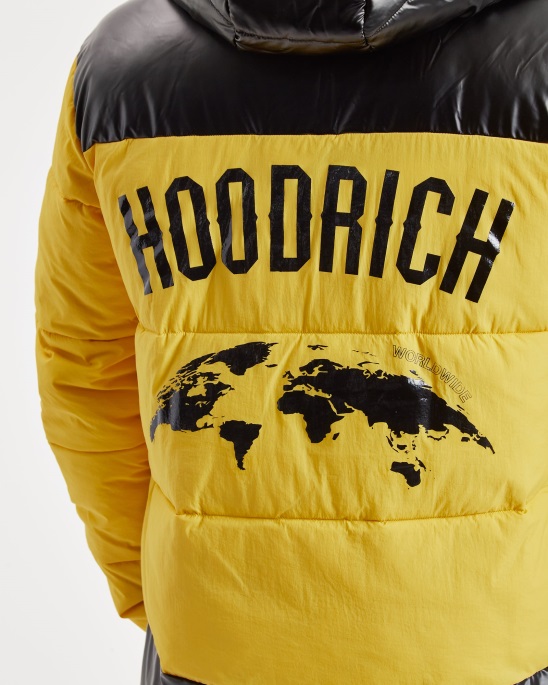 Gelb/schwarze Hoodrich Og Clique Jacke