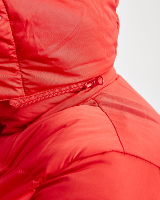 Rote Hoodrich Og Stack Jacke