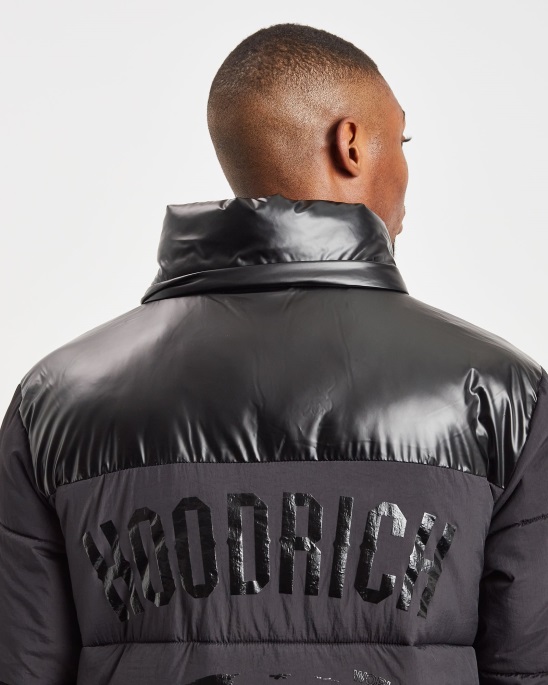 Schwarze Og Clique Jacke Hoodrich