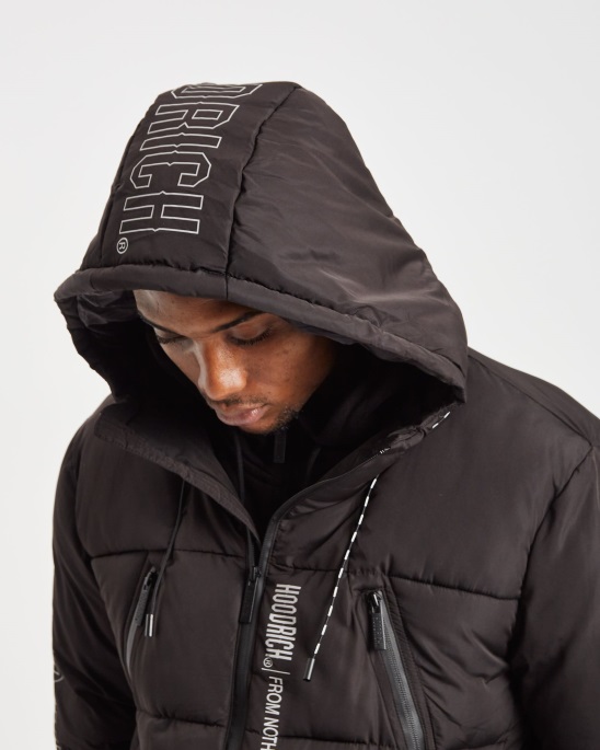 Og Wraith Jacke Hoodrich Schwarz/reflektierend