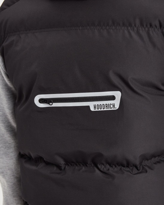 Og Cosmos Weste Schwarz/reflektierende Kapuze