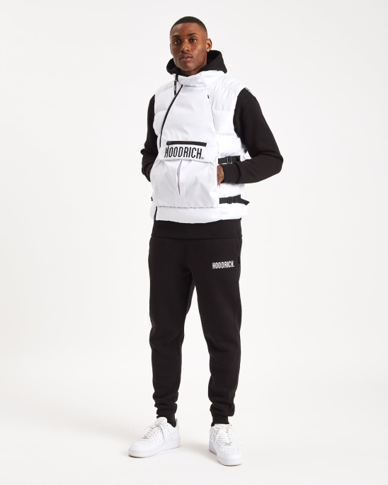 Hoodrich Og Astro Weste Weiß/schwarz