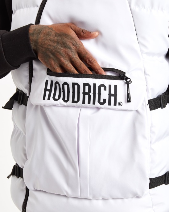 Hoodrich Og Astro Weste Weiß/schwarz