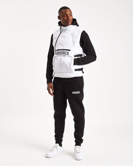 Hoodrich Og Astro Weste Weiß/schwarz