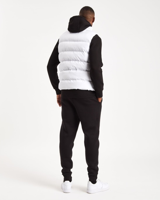 Hoodrich Og Astro Weste Weiß/schwarz