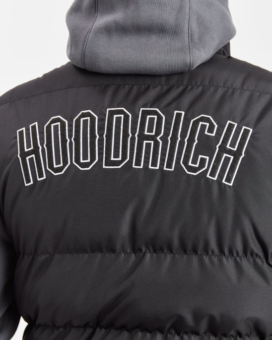 Schwarz/weiß (nachschub) Og Stack Weste Hoodrich