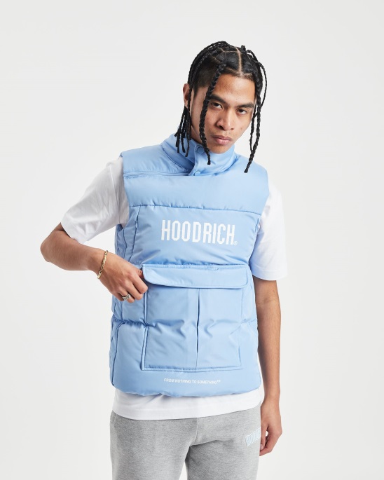 Og Astro V2 Weste Babyblau/weiß Hoodrich