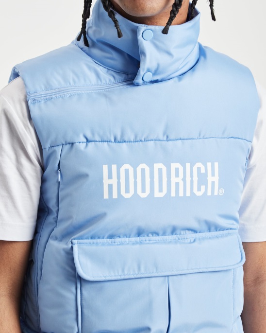 Og Astro V2 Weste Babyblau/weiß Hoodrich