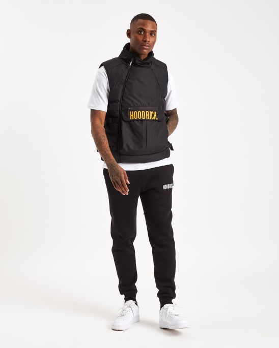 Hoodrich Schwarz/Gelb Und Astro Weste