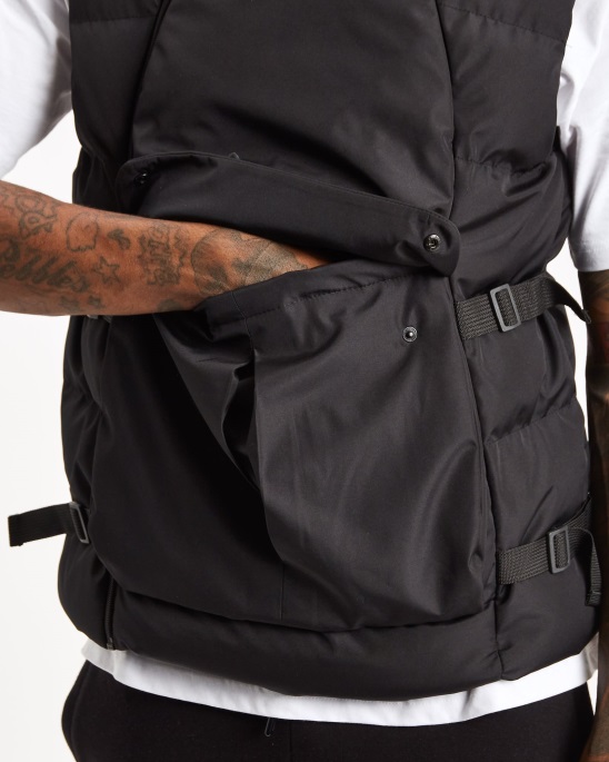 Hoodrich Schwarz/Gelb Und Astro Weste