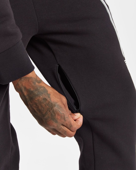 Schwarz/weiß/reflektierende Og Ink Jogger Hoodrich