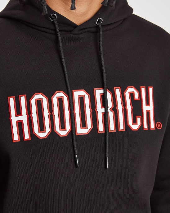 Hoodrich Schwarz/weiß/lychee Og Crush Trainingsanzug
