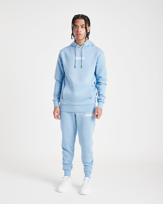 Hoodrich Og Core Trainingsanzug Babyblau/weiß