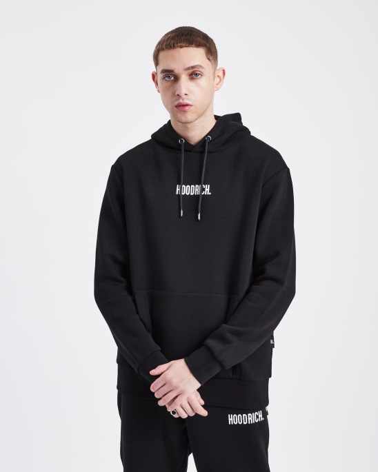 Schwarz/weißer Hoodrich Og Core Trainingsanzug