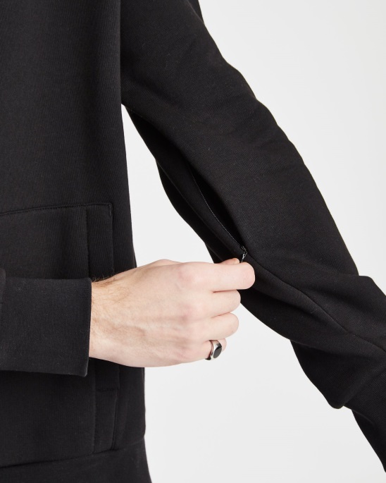 Schwarz/weißer Hoodrich Og Core Trainingsanzug