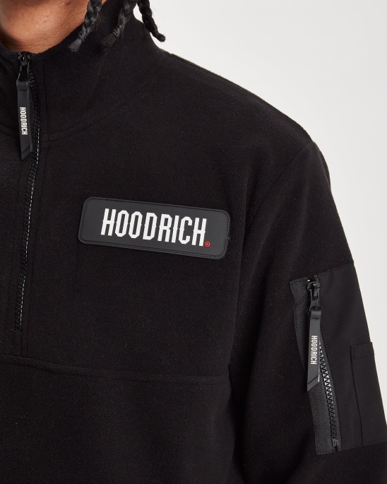 Schwarz/Weiß/Lychee Und Everest Track Top Hoodrich
