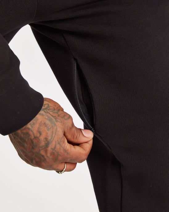 Hoodrich Schwarz/weiß/gelber Og-Tinten-Hoodie