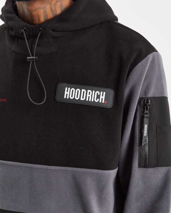 Iron Gate/schwarz/weißer Hoodrich Og Everest Hoodie