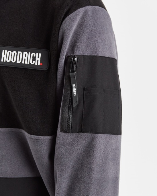 Iron Gate/schwarz/weißer Hoodrich Og Everest Hoodie
