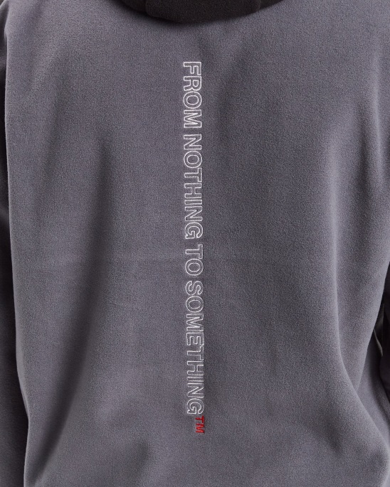 Iron Gate/schwarz/weißer Hoodrich Og Everest Hoodie