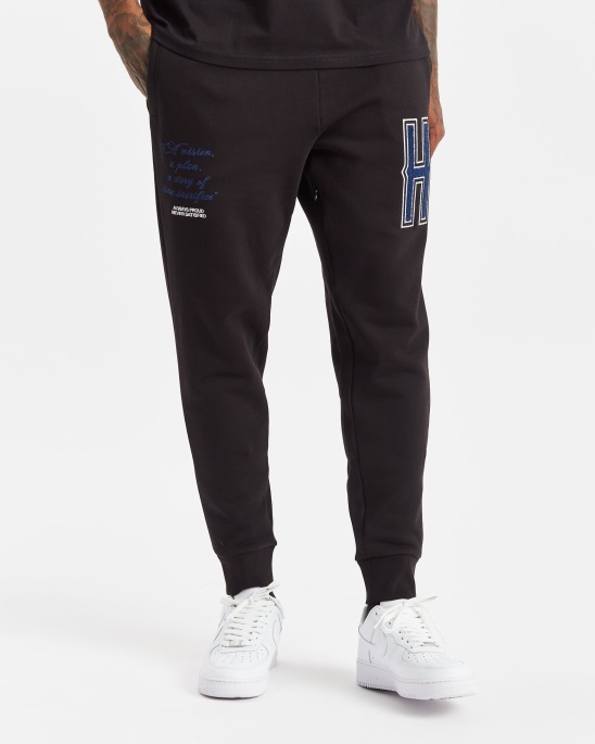 Og Pulse Jogginghose Schwarz/sodalite Hoodrich