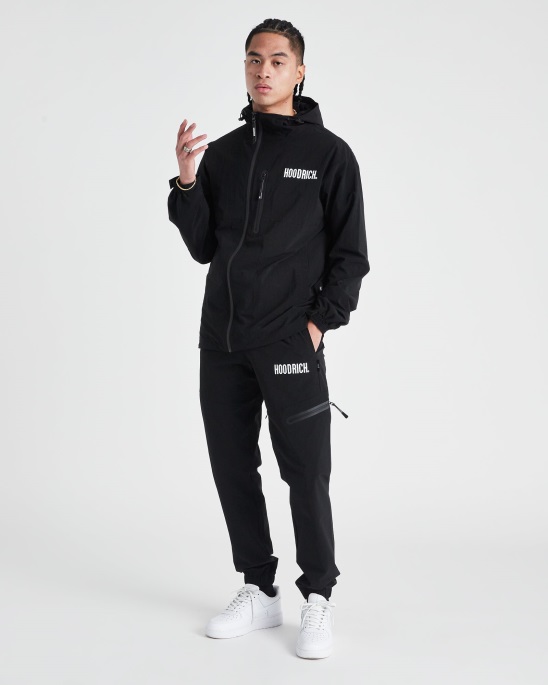 Hoodrich Schwarz/weiß Og Core V2 Trainingsoberteil