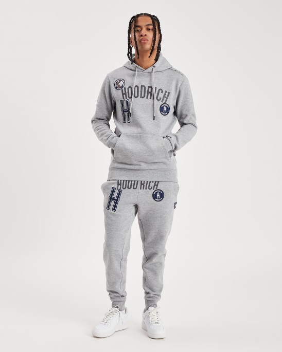 Hoodrich Og Pacific Jogginghose Grau Meliert/blau
