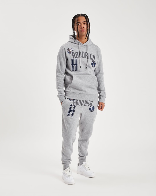 Hoodrich Og Pacific Jogginghose Grau Meliert/blau
