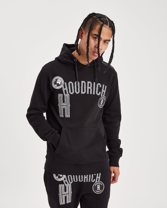 Schwarz/reflektierender Hoodrich Og Pacific Hoodie