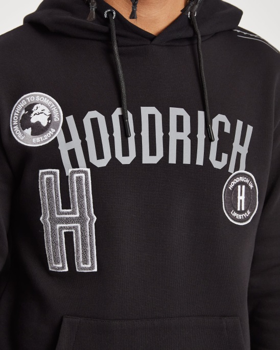 Schwarz/reflektierender Hoodrich Og Pacific Hoodie