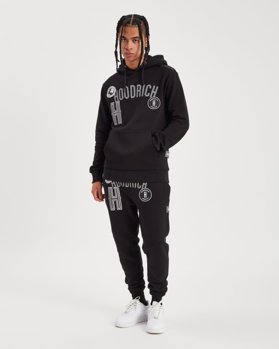 Schwarz/reflektierender Hoodrich Og Pacific Hoodie