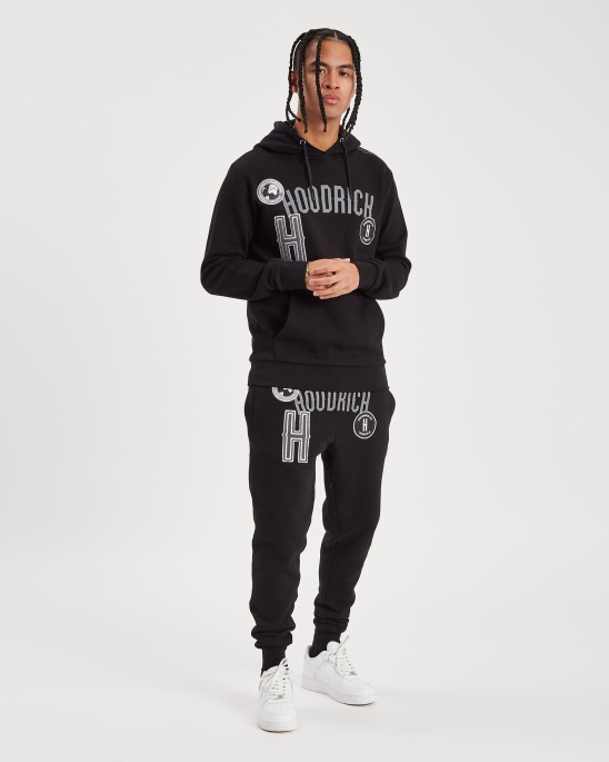 Schwarz/reflektierende Og Pacific Jogger Hoodrich