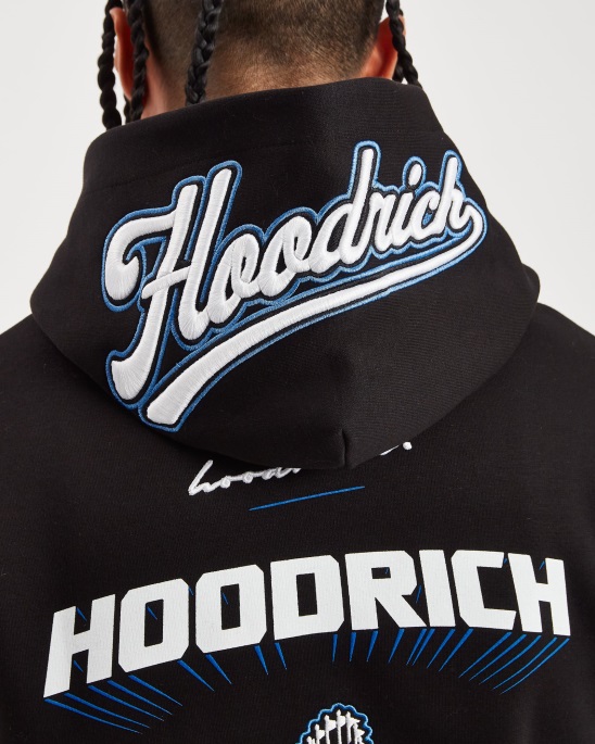 Og Stadium Hoodie Hoodrich Schwarz/weiß/blau (Vorbestellung)