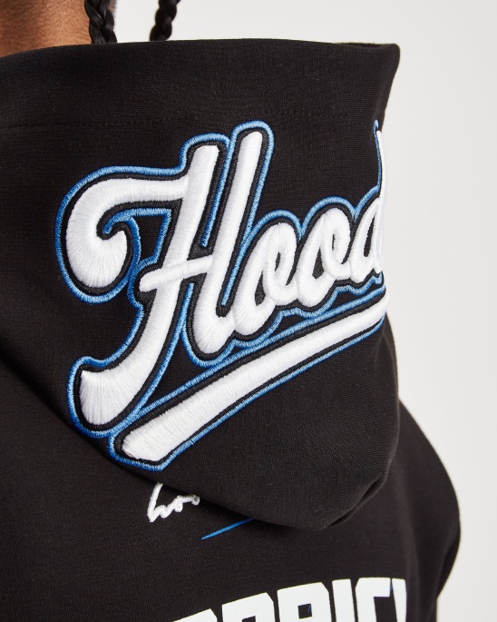 Og Stadium Hoodie Hoodrich Schwarz/weiß/blau (Vorbestellung)
