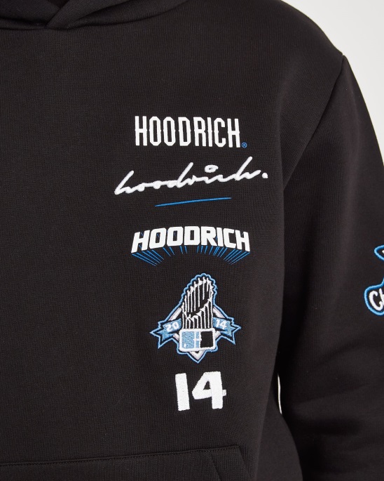 Og Stadium Hoodie Hoodrich Schwarz/weiß/blau (Vorbestellung)
