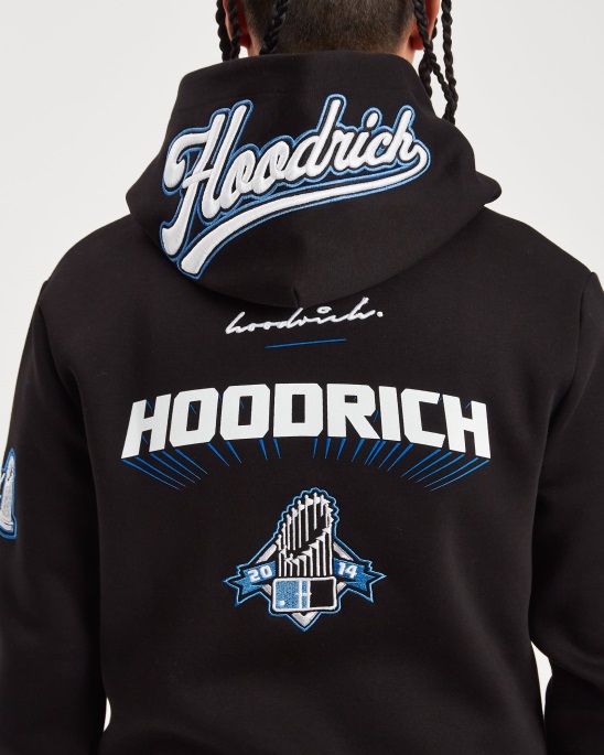 Og Stadium Hoodie Hoodrich Schwarz/weiß/blau (Vorbestellung)