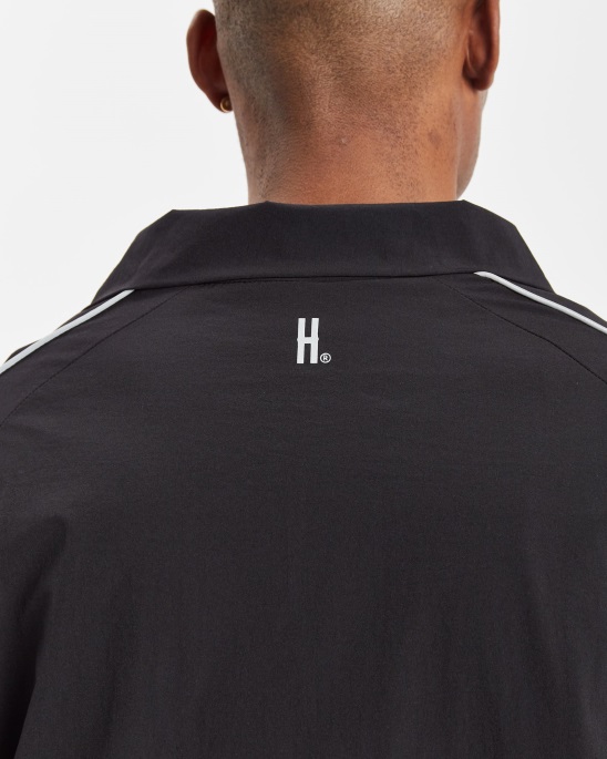 Hoodrich Schwarz/reflektierendes Og-Reflektor-Trainingsoberteil