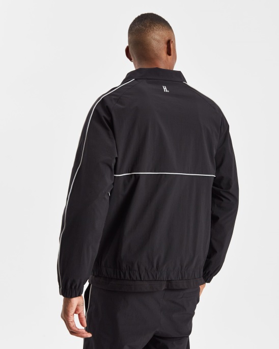 Hoodrich Schwarz/reflektierendes Og-Reflektor-Trainingsoberteil